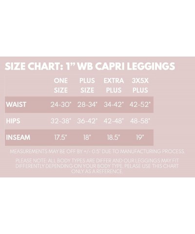 Women's High Waist Leggings Soft 1” Waistband Solid Leggings Pants - Regular, Plus, 1X3X, 3X5X Capri Length Navy $10.61 Leggings