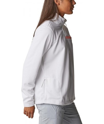 Women's W Skiff Guide Fleece White/Tiki Pink $10.93 Jackets