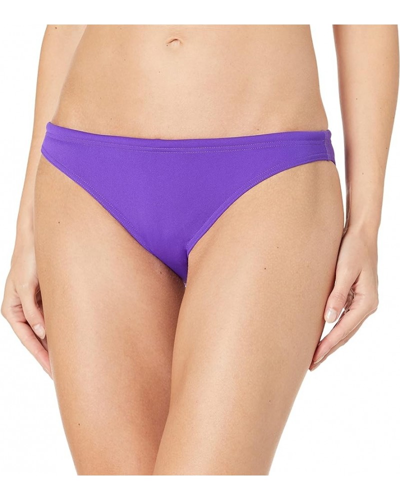 Women's Rule Breaker Real Brief MaxLife Bikini Bottom Mirtilla $12.54 Swimsuits