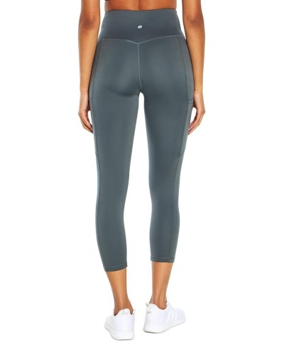 Women's Morgan Tummy Control Pocket Capri Legging Turbulence $9.37 Activewear