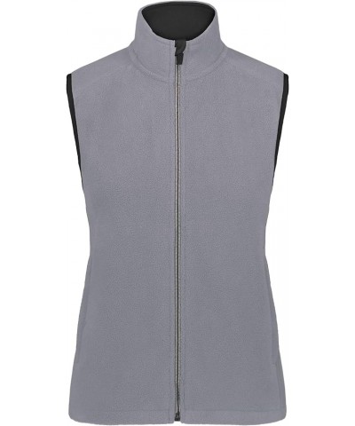 Women's Ladies Chill Fleece Vest 2.0 Graphite $7.63 Activewear