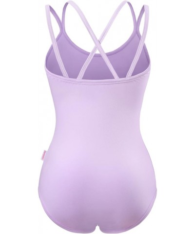 Cotton Romper Onesie Pajamas Bodysuit - Strappy Camisole Bodysuit Purple $17.50 Bodysuits