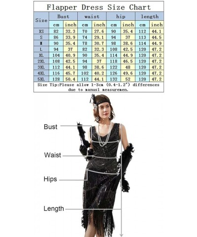 20s Flapper Gatsby Sequin Beaded Evening Cocktail Dress with accessories set Beige&blue $32.34 Sets