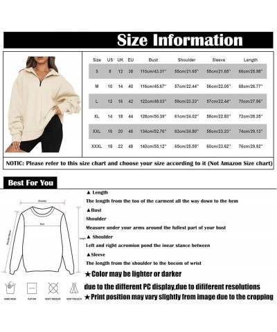 Christmas Sweaters for Women 2022 Casual Loose Cozy Oversized Tshirt Quarter Zip Pullover Long Sleeve Plus Size Tops D2 Black...