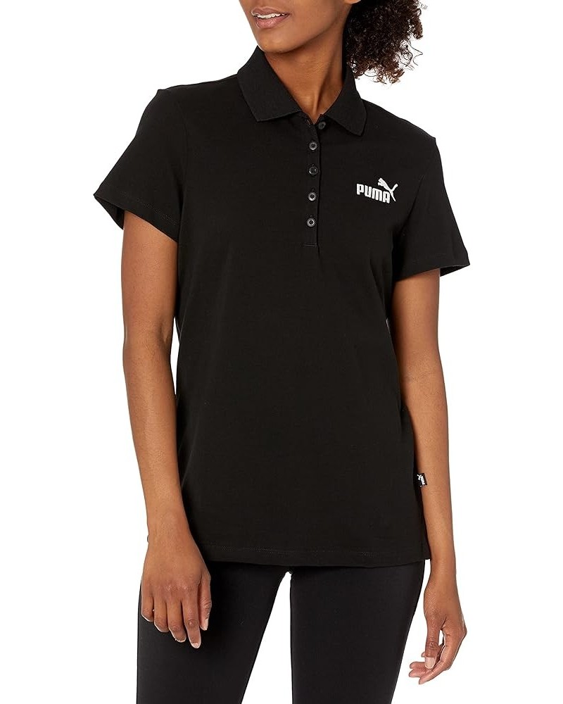 Women's Essentials Polo Black $11.17 Others