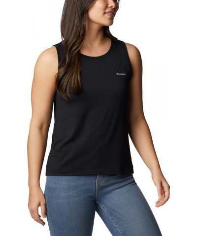 Women's Anytime Knit Tank Black $13.83 Activewear