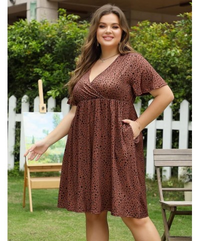 Women's A-Line Browngrain $15.12 Dresses