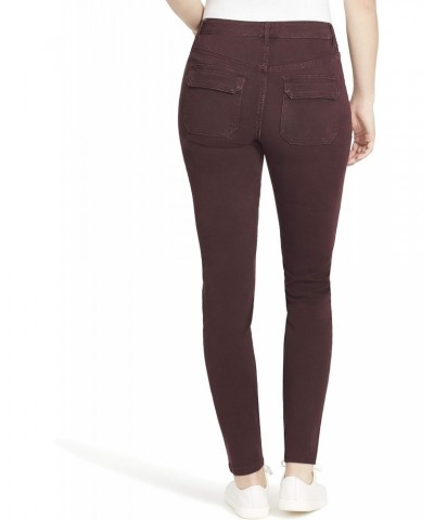 Women's Jane Skinny Utility Pant, Wine, 27 $17.67 Pants