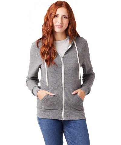 All Gender Adult's Rocky Eco-Fleece Zip Hoodie Eco Grey Heather $10.99 Hoodies & Sweatshirts