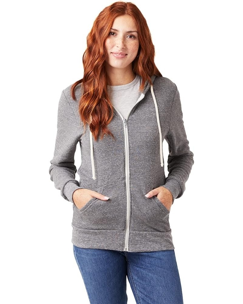 All Gender Adult's Rocky Eco-Fleece Zip Hoodie Eco Grey Heather $10.99 Hoodies & Sweatshirts