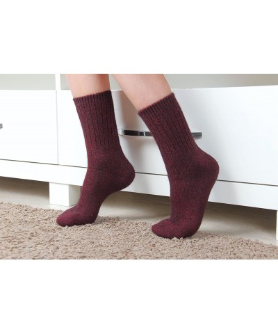 Cashmere Wool Socks For Women, Soft Cozy Knit Warm Long Ankle Length S32 $10.99 Activewear