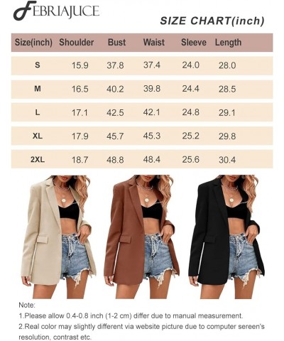 Women's Casual Long Sleeve Lapel Oversized Button Work Office Blazer Suit Jacket Z1-green $24.75 Blazers