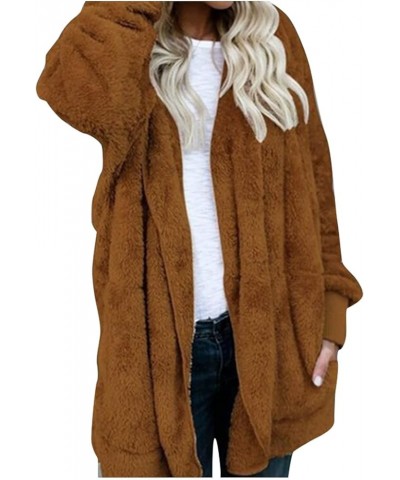 Winter Coats Plus Size Winter Coat Fashion Women Sweater Button Coat Hooded Pullover Tail Women's Cardigan Over Size Sweater ...