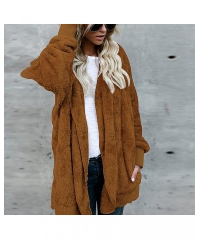 Winter Coats Plus Size Winter Coat Fashion Women Sweater Button Coat Hooded Pullover Tail Women's Cardigan Over Size Sweater ...