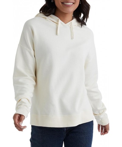 Originals Garment Dyed Hoodie, Fleece Pullover for Women Parchment $12.60 Activewear