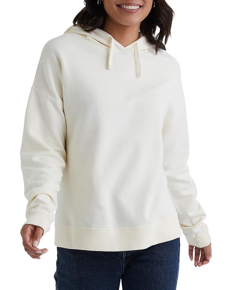 Originals Garment Dyed Hoodie, Fleece Pullover for Women Parchment $12.60 Activewear