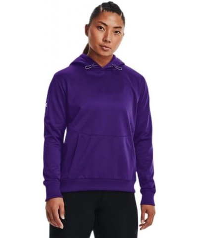 Fleece Storm Womens Hoodie Purple / White $12.47 Activewear