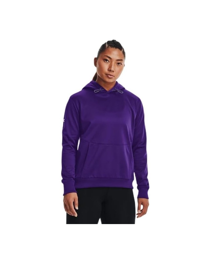 Fleece Storm Womens Hoodie Purple / White $12.47 Activewear