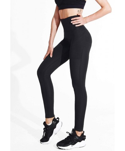 Women's Yoga Pant Tummy Control High Waist Running Leggings with Pocket 9048 3 Pack,black/Grey/Red $17.58 Activewear