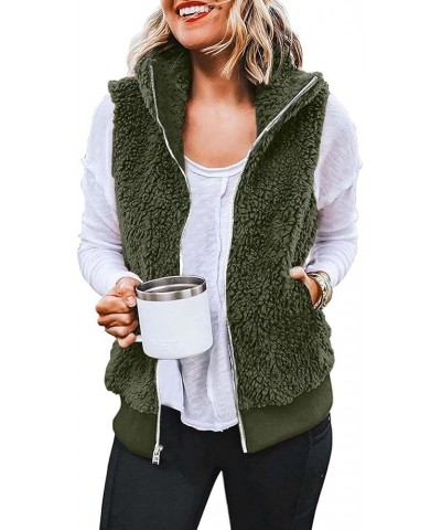 Fuzzy Fleece Jackets for Women Sleeve Thick Warm Hooded Cardigan Coat Warm Hooded Zip Up Fuzzy Womens Winter Women'S 1-ag $14...