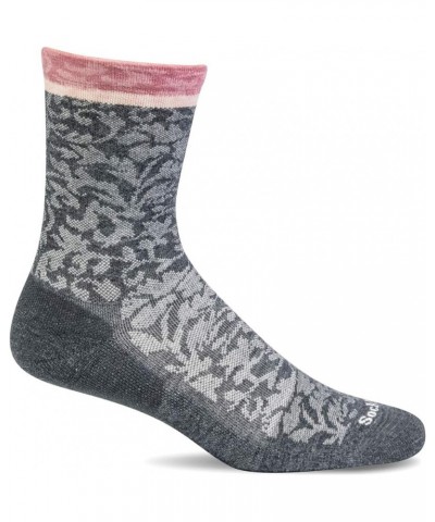 Women's Plantar Cush Crew Sock Charcoal $15.11 Activewear