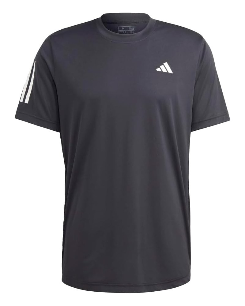 Men's Club 3-Stripes Tennis T-Shirt Black $30.00 Others