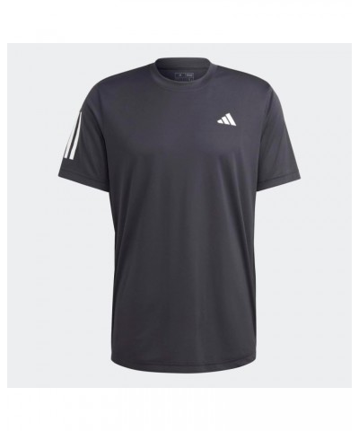 Men's Club 3-Stripes Tennis T-Shirt Black $30.00 Others