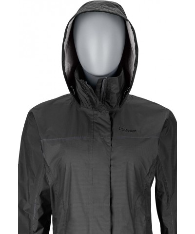 Women's Precip Waterproof Rain Jacket Jet Black $45.99 Coats