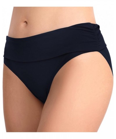 Women's Bathing Suit Bottoms Full Coverage Ruched Bikini Tankini Bottom Swimsuit Brief Navy Blue3 $14.30 Swimsuits