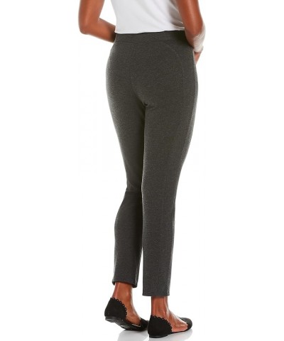 Women's Pull-on Ponte Pant with Seam Detail-Comfort Fit Charcoal Tweed Heather $11.49 Pants