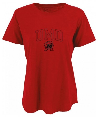 Women's NCAA Team Logo Cut It Out Tee X-Large Red $8.87 T-Shirts