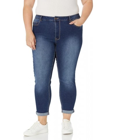 Women's Plus Size Jean Stretch Girlfriend Av Mdws $15.37 Jeans