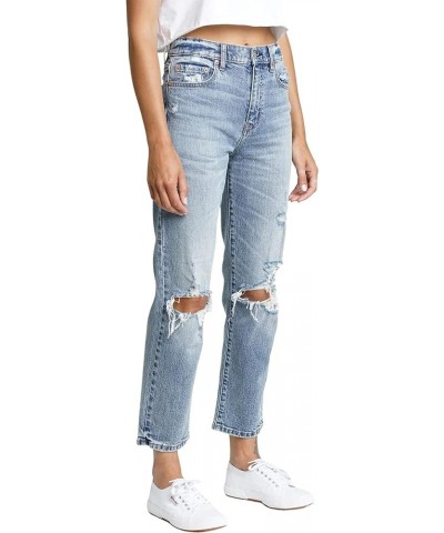 Women's Straight Up High Rise Straight Leg Denim Jeans Karma $38.27 Jeans