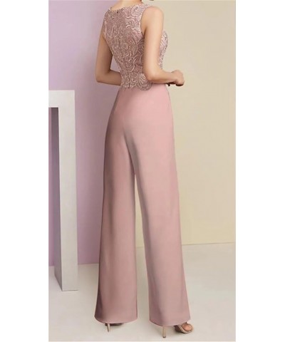 Mother of The Bride Pant Suits for Wedding Petite Mother of Groom Jumpsuit with Jacket Formal Outfits Black $44.10 Suits