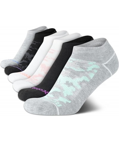 Women's Athletic Socks - Performance Cushioned Low Cut Socks (6 Pack) Multi Print $11.59 Activewear