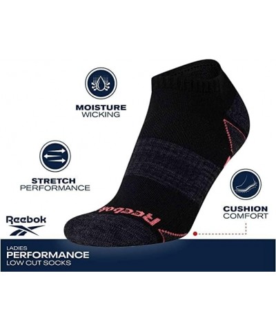 Women's Athletic Socks - Performance Cushioned Low Cut Socks (6 Pack) Multi Print $11.59 Activewear