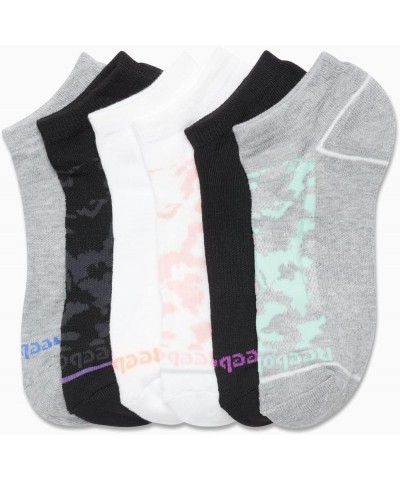 Women's Athletic Socks - Performance Cushioned Low Cut Socks (6 Pack) Multi Print $11.59 Activewear