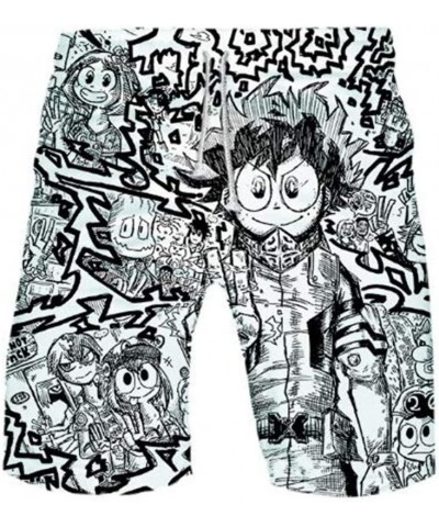 Anime My Hero Academia 3D Printed Beach Shorts Swim Trunks Summer Boardshorts Jersey Short Pants 1112-17 $9.03 Swimsuits