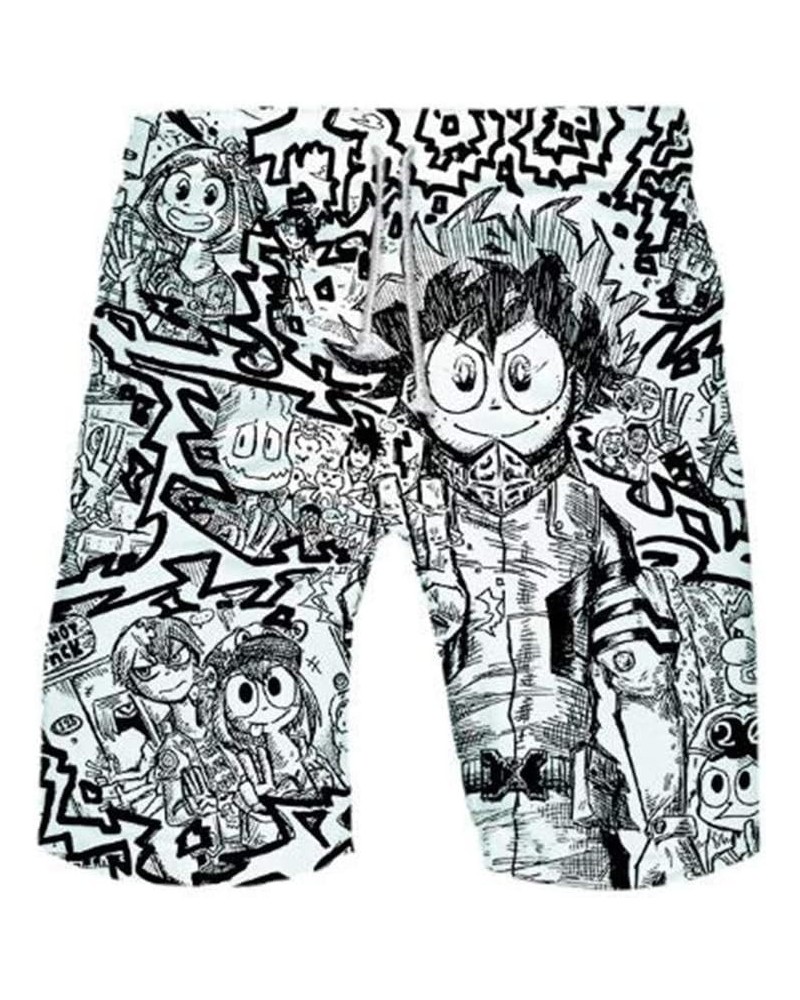 Anime My Hero Academia 3D Printed Beach Shorts Swim Trunks Summer Boardshorts Jersey Short Pants 1112-17 $9.03 Swimsuits