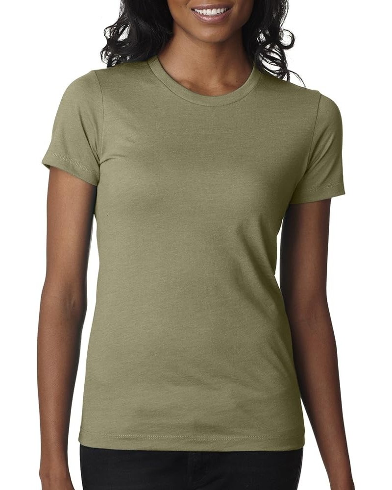 Apparel Women's Label Crewneck T-Shirt Light Olive $7.51 T-Shirts