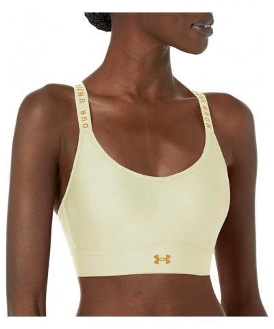 Women's Infinity Mid Impact Bra (785) Lemon Ice / / Gilded Yellow $15.99 Lingerie