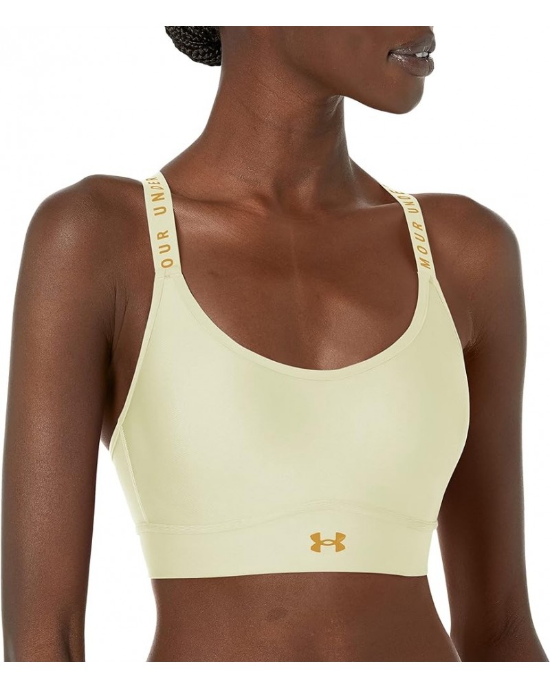 Women's Infinity Mid Impact Bra (785) Lemon Ice / / Gilded Yellow $15.99 Lingerie