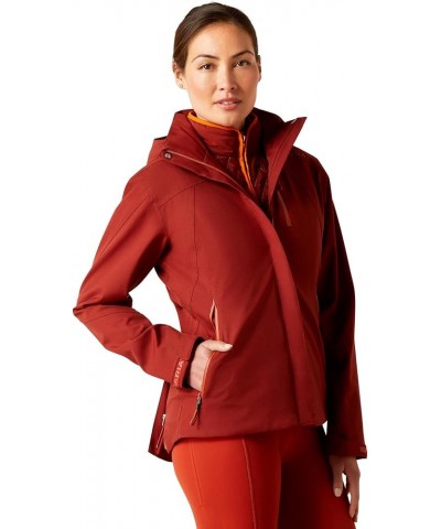 Women's Coastal Waterproof Jacket Fired Brick $72.51 Coats