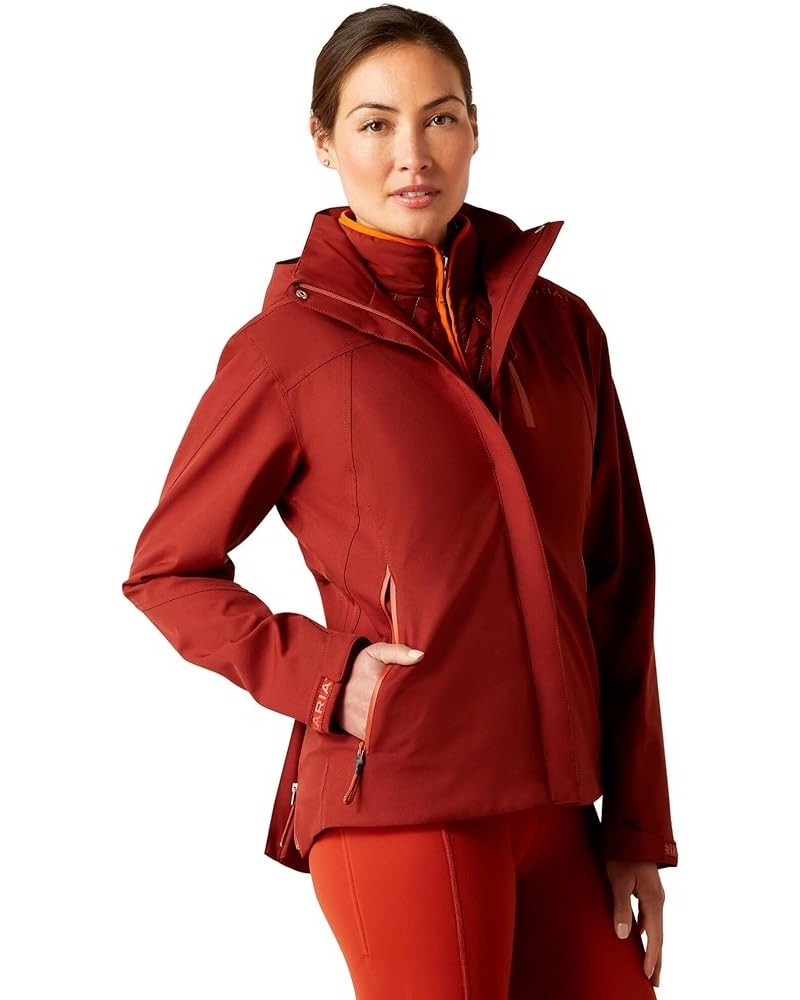 Women's Coastal Waterproof Jacket Fired Brick $72.51 Coats