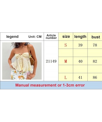 Women Off Shoulder Bodycon Tube Top Y2k Low Cut Corset Sleeveless Bustier Top Aesthetic Lace Bandeau Top Streetwear A Ruffle ...