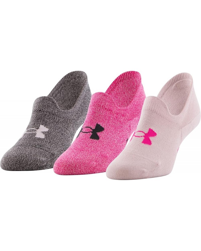 Essential Ultra Low Tab Socks, Multipairs Pink Note/Electro Pink/Electro Pink (3-pairs) $8.87 Socks