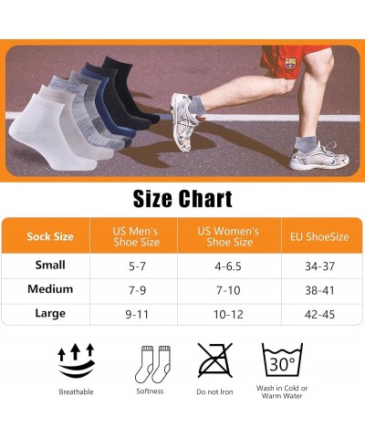 90% Merino Wool Socks for Men Women, Soft Thin Ankle Socks for Athletic Running Hiking Cycling 3 Pairs 3 Light Grey $13.61 Socks