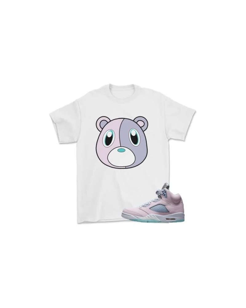 Shirt for Jordan 5 Retro Easter Regal Pink 2022 White Split $11.75 T-Shirts