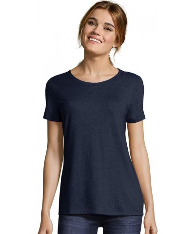 Ladies' Modal Triblend Scoop Tee Solid Navy Triblend $10.00 T-Shirts