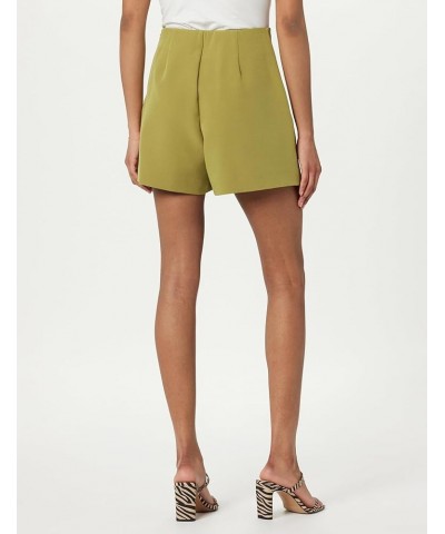 Women's Kamila A-Line Mini Skort Olive Oil $25.16 Skorts